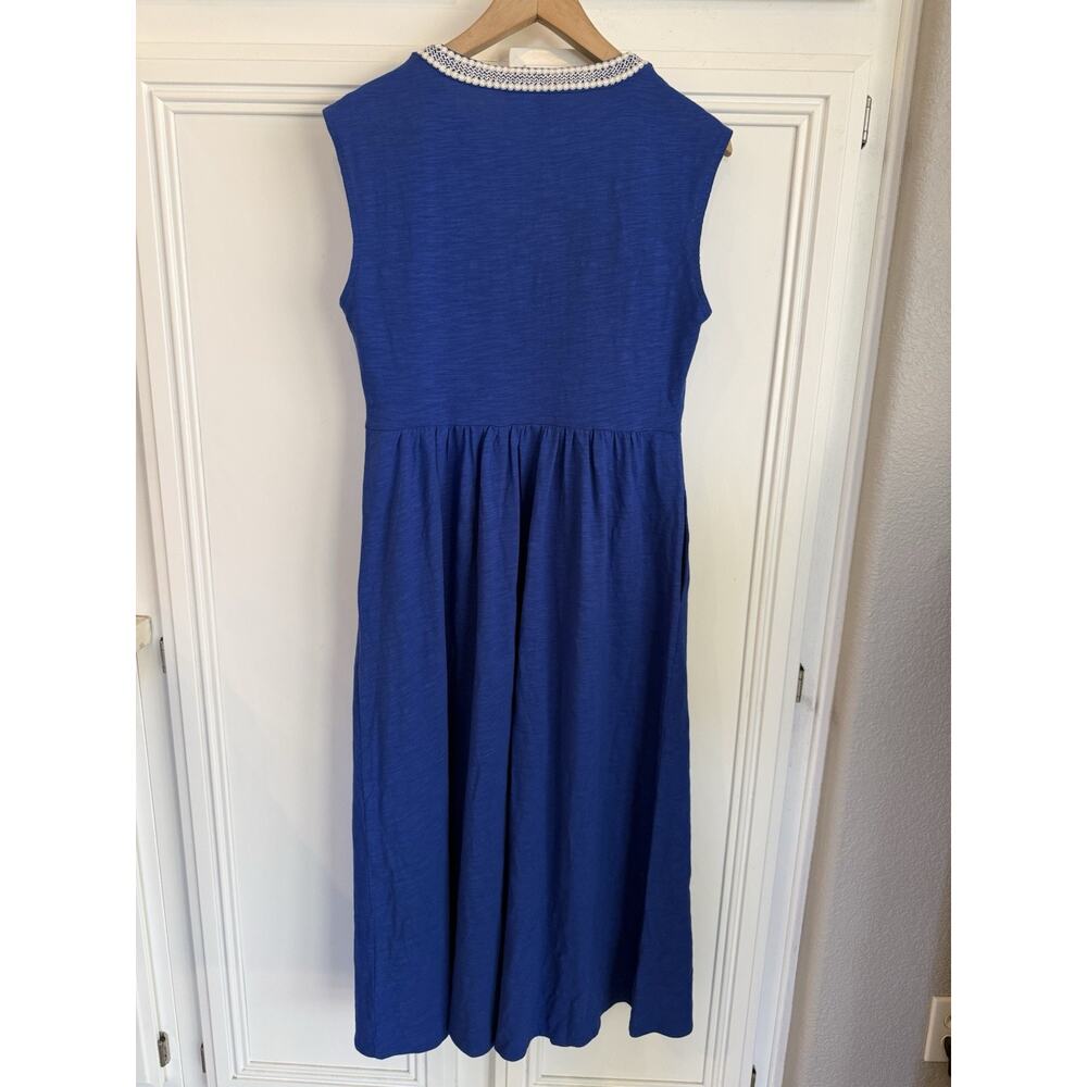 Boden May Jersey Midi Dress - Bright Blue - Size 8R - Excellent / MSRP $149 - Picture 8 of 16